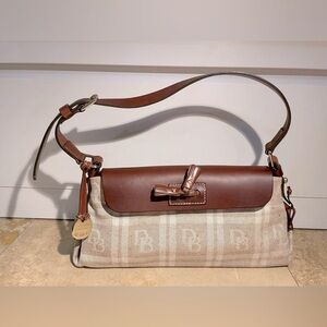 Dooney & Bourke
Leather and fabric 
NEW with certificate